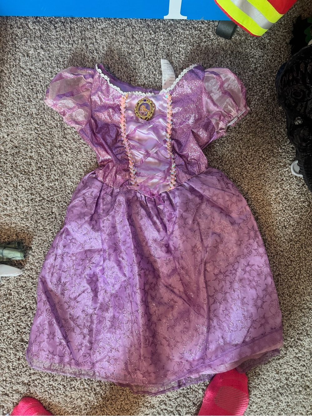 Disney Purple Sparkle Princess Dress Costume
